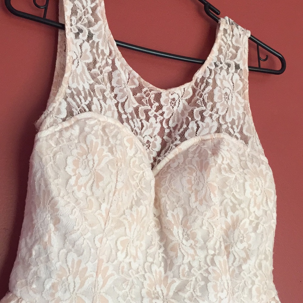 Lacy dress! So super cute!